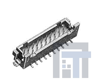 DF11-14DP-2V(57) Проводные клеммы и зажимы 14P STRT HEADER BD MNT,SMT AU