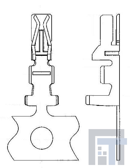 DF11-2428SCFA(04) Проводные клеммы и зажимы FEM CONTACT AU WIRE CONN,CRIMP