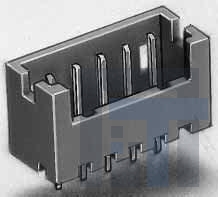 DF13-10P-1.25DSA(50) Проводные клеммы и зажимы 1.25MM V PIN HEADER 10P THRU HOLE GOLD