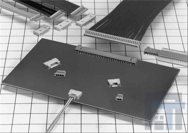 DF14A-2P-1.25H(56) Проводные клеммы и зажимы HDR 2POS 1.2MM R/A SMT