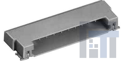 DF14A-5P-1.25H(56) Проводные клеммы и зажимы HDR 5POS 1.25MM R/A SMT