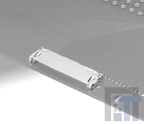 DF19K-30P-1H(54) Проводные клеммы и зажимы 30P HORIZ SMT PLUG 1MM HGHT 1MM PITCH