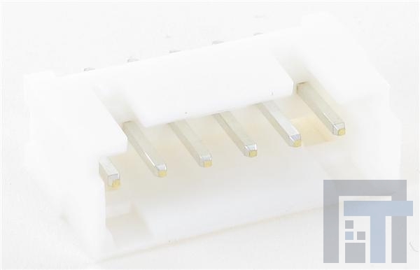 DF1BZ-6P-2.5DSA Проводные клеммы и зажимы 2.5MM V SNG ROW HDR 6P THRU-HOLE TIN