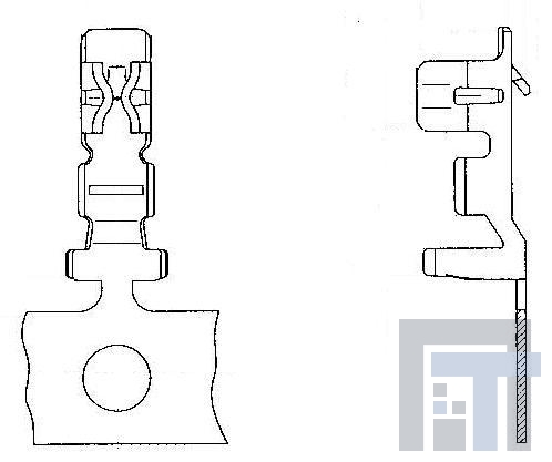 DF3-22SC Проводные клеммы и зажимы FEMALE CONTACT TIN 22AWG LOOSE