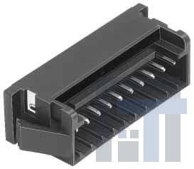 DF3-8EP-2A Проводные клеммы и зажимы 2MM M/M ADAPTER 8P TIN W/PNL LOCK