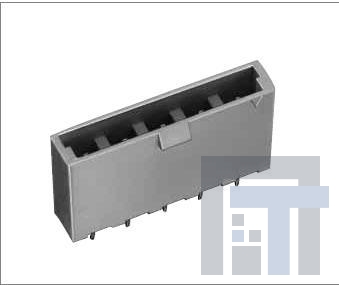 DF5A-6P-5DSA(05) Проводные клеммы и зажимы HDR 6POS 5MM STRGHT TIN