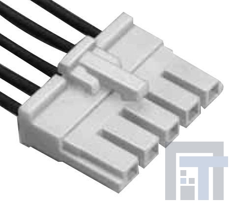 DF5A-6S-5C Проводные клеммы и зажимы Housing PL 6 POS 5mm ST Bag