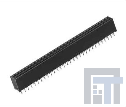 HIF3H-60DA-2.54DSA(71) Проводные клеммы и зажимы 60P STRT SOCKET T/H B2B DBL ROW GLD PLT