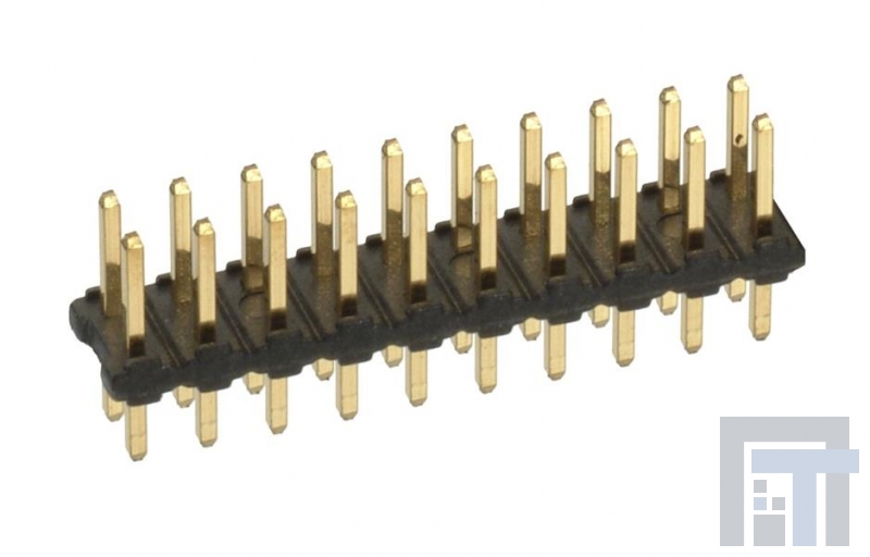 M22-2520205 Проводные клеммы и зажимы 2+2 PIN DIL VERTICAL GOLD PIN HEADER