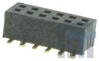 M40-3100645R Проводные клеммы и зажимы 2X6P SMT SOCKET 1.00MM DIL