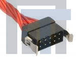 M80-8160405 Проводные клеммы и зажимы 2+2 POS MALE 24-28 AWG FRICTION LATCH