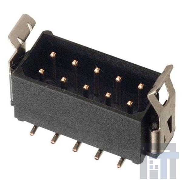 M80-8280642P Проводные клеммы и зажимы 6 WAY MALE VT SMT LATCHED P&P