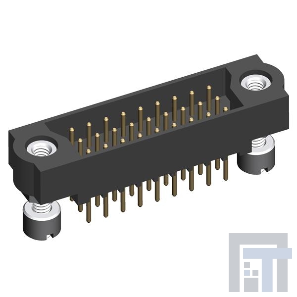 M83-LMT2MHN54-0000-000 Проводные клеммы и зажимы 3 ROW MALE VERT ASSY JACKSCREW DATAMATE