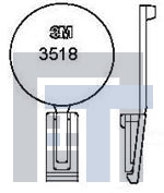 N3518 Проводные клеммы и зажимы POL KEY/HIGH TEMP