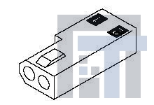 03-06-1022 Разъемы "штырь/гнездо" 2 CIRCUIT RECEPTACLE