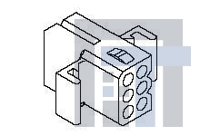 03-06-1061 Разъемы "штырь/гнездо" 6 CIRCUIT RECEPTACLE