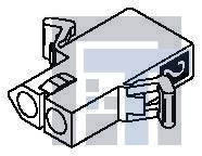 03-09-1027 Разъемы "штырь/гнездо" 2 CIRCUIT RECEPTACLE