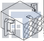 03-09-1121 Разъемы "штырь/гнездо" 12 CKT RECPTACLE