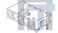 1-1445055-0 Разъемы "штырь/гнездо" MICRO MNL HDR ASSY SINGLE ROW