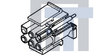 1-350848-5 Разъемы "штырь/гнездо" 15P UMNL PLUG TEST ASSM 94VO