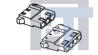 1-480303-2 Разъемы "штырь/гнездо" 03P PLUG HSG F/H RED