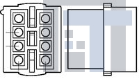 1-480339-0 Разъемы "штырь/гнездо" PIN FREE 10 CIRCUITS