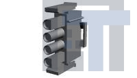 1-480702-0 Разъемы "штырь/гнездо" PLUG HOUSE 4 POS