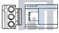 1-480720-0 Разъемы "штырь/гнездо" 2 POS SKT HOUSING