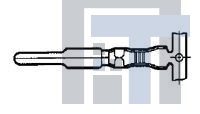 1-770254-0 Разъемы "штырь/гнездо" 20-14 AWG GROUND PIN LP DUPL BR