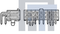 1-770973-0 Разъемы "штырь/гнездо" HEADER 14 POS R/A TIN DUAL ROW