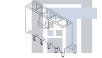1445084-5 Разъемы "штырь/гнездо" MICRO MNL HDR ASSY SINGLE ROW
