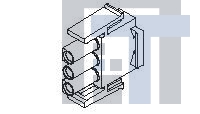 1586377-1 Разъемы "штырь/гнездо" 03P PLUG HSG NAT