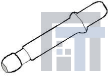 16-06-0009 Разъемы "штырь/гнездо" 093 PCB Bead Pin Ter CB Bead Pin Term Tin