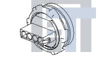 1604256-1 Разъемы "штырь/гнездо" 4P BULKHEAD CONN SEALED