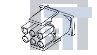 1644055-1 Разъемы "штырь/гнездо" UNIV MATE-N-LOK HOUSING 6W