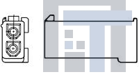 172234-1 Разъемы "штырь/гнездо" RECEPTACLE HOUSING