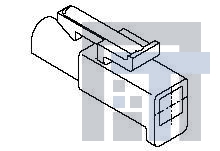 19-09-1016 Разъемы "штырь/гнездо" NYLON RECEPTACLE 1P