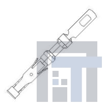 202237-7 Разъемы "штырь/гнездо" TYPIII SKT S-TAB BR/AU SIG