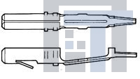 350073-1 Разъемы "штырь/гнездо" PCB CONTACT SOCKET