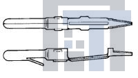 350074-1 Разъемы "штырь/гнездо" PCB PIN PTPHBR