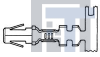 350200-1 Разъемы "штырь/гнездо" SOCKET CONTACT 14-10 AWG