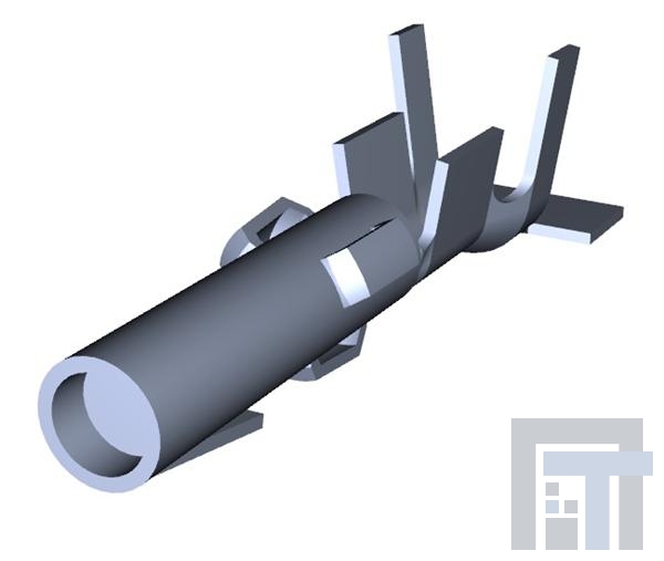 350557-1-(MOUSER-REEL) Разъемы "штырь/гнездо" L-PIN 24-18 AWG Reel of 500