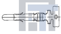 350922-6 Разъемы "штырь/гнездо" PIN CONTACT 12-10