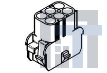 36644-0005 Разъемы "штырь/гнездо" CAP HSG 6CKT WIRE APPLICATION