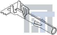 36664-0001 Разъемы "штырь/гнездо" CRIMP TERM 10-12 AWG Reel of 2300