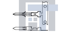 640391-1 Разъемы "штырь/гнездо" PIN 30-24 AWG TIN