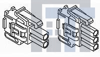 794237-1 Разъемы "штырь/гнездо" 02P MINI UMNL2 PLUG HSG UL94V2