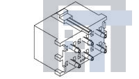 794605-1 Разъемы "штырь/гнездо" 06P UMNL HDR ASSY POL BLK HT SN