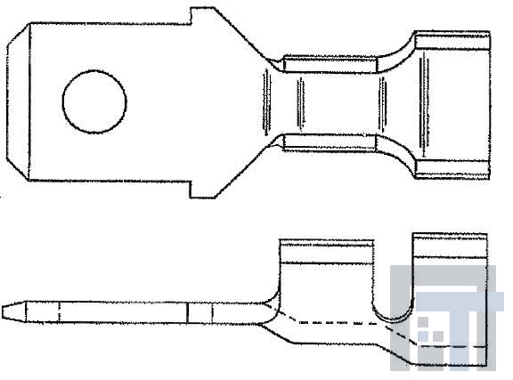 02962958 Автомобильные разъемы TERM 56 ML SHORT