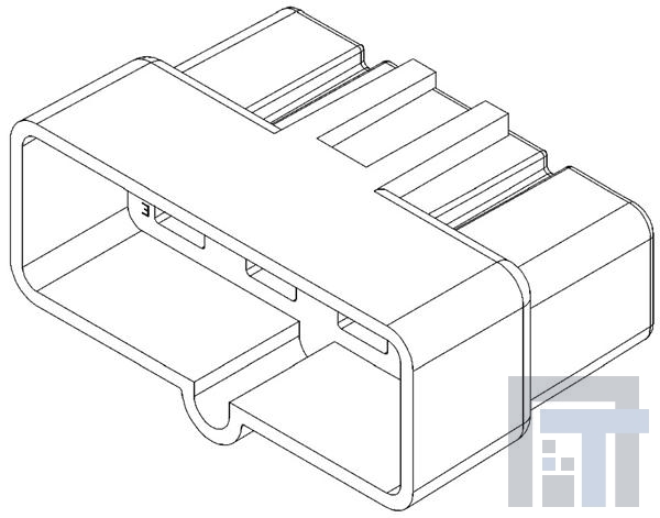 02965972 Автомобильные разъемы 8P M NTRL CONNECTOR 56 SERIES